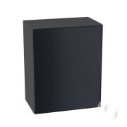 Кухня «Мемфис»: Шкаф верхний 600, ШВ 600М (черный трюфель/корпус венге)