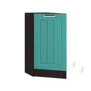 Кухня «Луксор»: Шкаф нижний 300, ШНТ 300 (Клен бирюза/корпус венге)