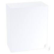 Кухня «Мемфис»: Шкаф верхний 600, ШВ 600М (белый софт/корпус белый)