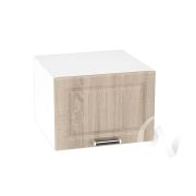 Кухня «Прага»: Шкаф верхний горизонтальный 510, ШВГ 510 (дуб сонома/корпус белый)