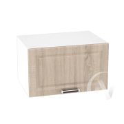 Кухня «Прага»: Шкаф верхний горизонтальный 610, ШВГ 610 (дуб сонома/корпус белый)