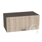 Кухня «Прага»: Шкаф верхний горизонтальный 810, ШВГ 810 (дуб сонома/корпус венге)