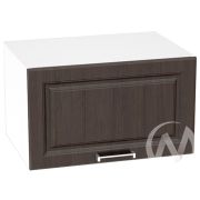 Кухня «Прага»: Шкаф верхний горизонтальный 610, ШВГ 610 (венге/корпус белый)