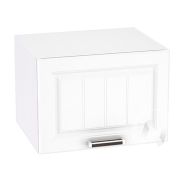 Кухня «Прага»: Шкаф верхний горизонтальный 510, ШВГ 510 (белое дерево/корпус белый)