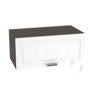 Кухня «Прага»: Шкаф верхний горизонтальный 810, ШВГ 810 (белое дерево/корпус венге)