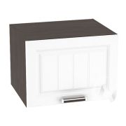 Кухня «Прага»: Шкаф верхний горизонтальный 510, ШВГ 510 (белое дерево/корпус венге)