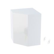 Кухня «Эстетик»: Шкаф верхний угловой 599, ШВУ 599 (магнолия/корпус белый)