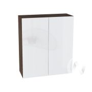 Кухня «Эстетик»: Шкаф верхний 809, ШВ 809 новый (магнолия/корпус венге)