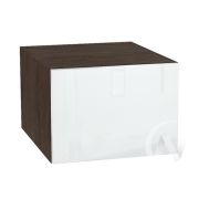 Кухня «Эстетик»: Шкаф верхний горизонтальный 510, ШВГ 510 (магнолия/корпус венге)