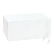 Кухня «Эстетик»: Шкаф верхний горизонтальный 810, ШВГ 810 (магнолия/корпус белый)