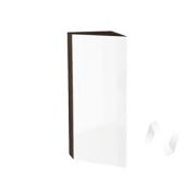 Кухня «Эстетик»: Шкаф верхний торцевой 224, ШВТ 224 (магнолия/корпус венге)