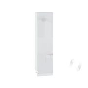 Кухня «Эстетик»: Шкаф пенал 600Н, ШП 600Н (магнолия/корпус белый)