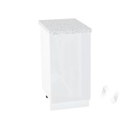 Кухня «Эстетик»: Шкаф нижний 450, ШН 450 (магнолия/корпус белый)