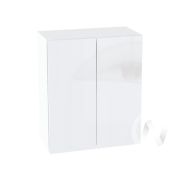 Кухня «Эстетик»: Шкаф верхний 600, ШВ 600 новый (магнолия/корпус белый)