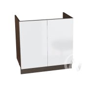 Кухня «Эстетик»: Шкаф нижний под мойку 800, ШНМ 800 новый (магнолия/корпус венге)