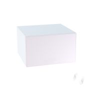 Кухня «Мемфис»: Шкаф верхний горизонтальный 610, ШВГ 610 (японский шелк/корпус белый)