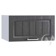 Кухня «Луксор»: Шкаф верхний горизонтальный 610, ШВГ 610 (Клен серый/корпус белый)