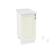 Кухня «Ницца»: Шкаф нижний 400, ШН 400 (Крем/корпус белый)
