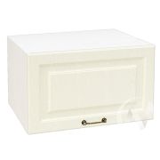 Кухня «Ницца»: Шкаф верхний горизонтальный 610, ШВГ 610 (Крем/корпус белый)