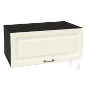 Кухня «Ницца»: Шкаф верхний горизонтальный 810, ШВГ 810 (Крем/корпус венге)