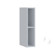 Кухня «Танго Люкс»: Шкаф верхний бутылочница 150, ШВБ 150 (корпус белый)