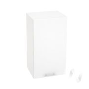 Кухня «Валерия-М»: Шкаф верхний 400, ШВ 400 (белый гленец/корпус белый)