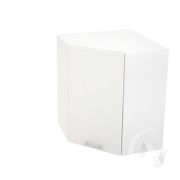 Кухня «Валерия-М»: Шкаф верхний угловой 590, ШВУ 590 (белый глянец/корпус белый)