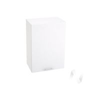 Кухня «Валерия-М»: Шкаф верхний 500, ШВ 500 (белый глянец/корпус белый)