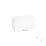 Кухня «Валерия-М»: Шкаф верхний горизонтальный 600, ШВГ 600 (белый глянец/корпус белый)