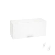 Кухня «Валерия-М»: Шкаф верхний горизонтальный 800, ШВГ 800 (белый глянец/корпус белый)