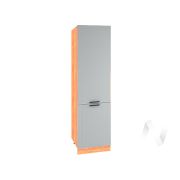 Кухня «Глетчер»: Шкаф пенал 600М, ШП 600М (Гейнсборо Силк/корпус дуб крафт золотой)