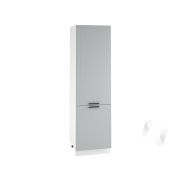 Кухня «Глетчер»: Шкаф пенал 600М, ШП 600М (Гейнсборо Силк/корпус белый)