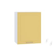Кухня «Перфетта»: Шкаф верхний 500, ШВ 500 (горчица софт/корпус белый)