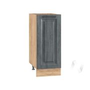 Кухня «Либерти»: Шкаф нижний 300, ШН 300 (Холст грей/корпус крафт)