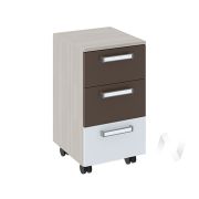 Тумба Walker М9 (ясень шимо светлый/белый)