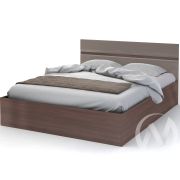 Кровать 1,6м Спальня Вегас (кофе с молоком)