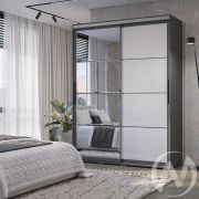 Шкаф-купе Крафт-6 ШКК-06 (графит)