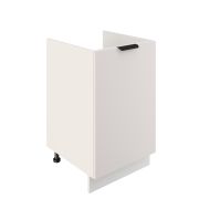 Шкаф нижний под мойку ШНМ 500 Корпус: ЛДСП белый 16мм; фасад: фрезеровка Норд, МДФ софт даймонд 16 мм