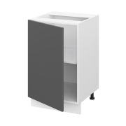 Шкаф нижний ШН 500 Корпус: ЛДСП венге 16мм; фасад: фрезеровка Гренада, МДФ бразильский орех 16мм