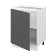 Шкаф нижний ШН 600-1 Корпус: ЛДСП венге 16мм; фасад: фрезеровка Гренада, МДФ бразильский орех 16мм