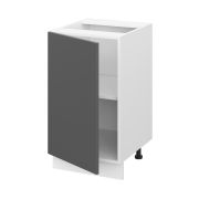 Шкаф нижний ШН 450 Корпус: ЛДСП венге 16мм; фасад: фрезеровка Гренада, МДФ сандал 16мм