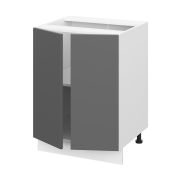 Шкаф нижний ШН 600 Корпус: ЛДСП венге 16мм; фасад: фрезеровка Гренада, МДФ сандал 16мм