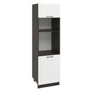 Пенел ПДМ600-1Г1 Корпус: ЛДСП венге 16мм; фасад: фрезеровка Барселона, МДФ белое дерево 16мм