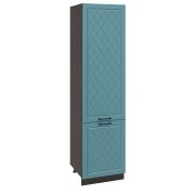 Пенал (премьер) П600Н-11 Корпус: ЛДСП венге 16мм; фасад: фрезеровка Барселона, МДФ морское дерево 16мм