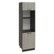 Пенел ПДМ600-1Г1 Корпус: ЛДСП венге 16мм; фасад: фрезеровка Барселона, МДФ седой клен 16мм