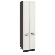 Пенал (премьер) П2 600Н Корпус: ЛДСП венге 16мм; фасад: фрезеровка Кельн, МДФ софт бланж 16мм