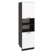 Пенал ПД1 600 Корпус: ЛДСП венге 16мм; фасад: фрезеровка Кельн, МДФ софт даймонд 16мм