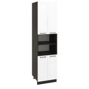 Пенал (премьер) ПД2 600Н Корпус: ЛДСП венге 16мм; фасад: фрезеровка Кельн, МДФ софт даймонд 16мм