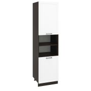 Пенал (премьер) ПД1 600Н Корпус: ЛДСП венге 16мм; фасад: фрезеровка Кельн, МДФ софт даймонд 16мм