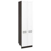 Пенал (премьер) П2 600Н Корпус: ЛДСП венге 16мм; фасад: фрезеровка Кельн, МДФ софт даймонд 16мм